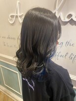 アマンヘアーイースト 吉祥寺東口店(Aman hair-e) ブルー×ブルーブラック2023A/W【Amanhair-e吉祥寺】