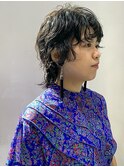 【 カーリーウルフヘア × ショートパーマ 】浅野美紀