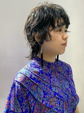 メイカ(MEIKA) 【 カーリーウルフヘア × ショートパーマ 】浅野美紀