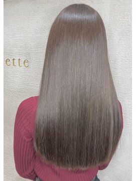 フーチー クーチー ヘッド ショップ 曽根本店(FUCHI KUCHI head shop) @fuchi_kuchi.okada[大阪豊中/くすみグレージュ/髪質改善]