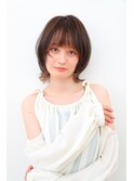 トレンドのくびれボブ×インナーカラー☆