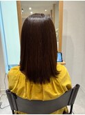 サラ艶ロング/酸性ストレート/縮毛矯正/髪質改善