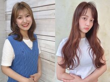 【　森　彩奈　】　似合わせカットやデザインカラーが得意です！カラーソムリエ・オージュアソムリエ取得☆