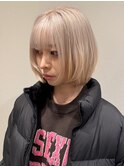 レイヤーカット/ボブ/髪質改善/チェリーブラウン
