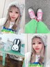 【CoL☆RIE限定】絶対可愛くなるエクステデザインカラー 相談も◎　￥8800