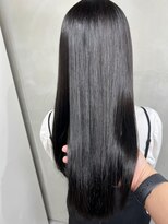 ジーナ 船橋(Zina)&nbsp;髪質改善＊ロングレイヤーグレーベージュ＊美髪【Zina船橋】