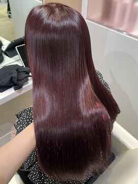 ユーフォリア 新宿店(Euphoria) ピンクラベンダー/地毛風ケアストレート