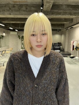 サロウィン 新潟万代店(SALOWIN) ★美髪イメチェンモテ髪愛されホワイトブロンドハイブリーチ