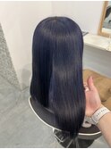 ネイビーブルーほんのりパープル