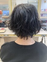 アッシュ 仙川店(Ash)&nbsp;NOパーマくせ毛活かしカットショートボブ30代40代50代ゆるふわ