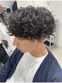 初めてのパーマでも◎ラフで無造作な質感が人気のシャドウパーマ