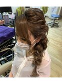 サイド編み下ろし