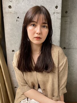 エディット トウキョウ(e.dit tokyo) 【e.dit tokyo miu】ブラウンカラー　ナチュラルスタイル