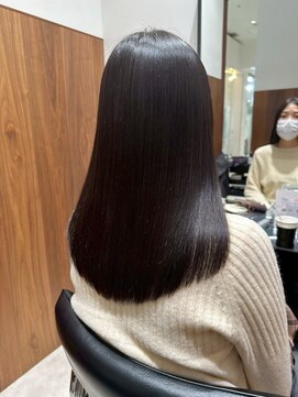 ムード(MOOD,) 暗めカラー/グランマッシュ[レイヤーカット/髪質改善/銀座]