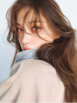 ラベスト キョウト(LOVEST) ロングレイヤー/レイヤーカット/韓国風ヘア/ハッシュカット