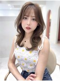 韓国/くびれヘア/レイヤーカット/髪質改善/顔まわりカット/前髪