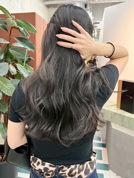 ノード(NODE) 栄カットカラー透明感ナチュラルロング