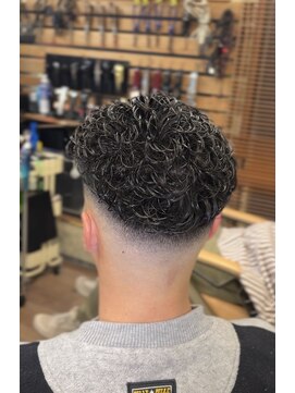 メンズヘア ササキ(sasaki) ゆるめ極道パーマ