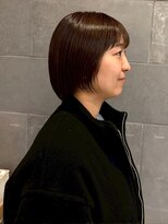 カミソメヤイロドリ(髪染やIRO-D-ORI) チョコレートアッシュカラー 髪質改善トリートメント 艶髪 美髪