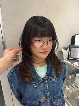 ロンド マーレ 天神大名店(Lond mare) 大人ガーリー/似合わせカット/ミディアムレイヤーカット