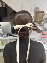 レガシーヘアーデザイン(Legacy hair design)&nbsp;【Rio】☆ツイン編み下ろしアレンジ☆天神/今泉