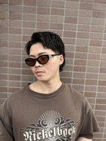 レオ(LEO) アップバング×マレットパーマ