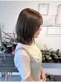 [髪質改善トリートメントで艶感◎] ミディアムレイヤー