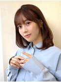 似合う前髪/顔周りカット/前髪カット/サイドバング/銀座
