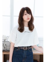 ヘアーサロンデフォーエバールークス(hairsalon de Forever Lux)&nbsp;フレンチこなれミディ☆　秋のモテかわスタイル♪