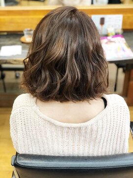 ベル(BELL) やわらかいウエーブが素敵なボブです♪【BELL桜新町/用賀】