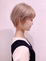 レクタ(recta)&nbsp;【美容室　京都　伏見　ｒｅｃｔａ】王道ショートイルミナカラー
