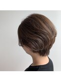 ひし形ショートボブ
