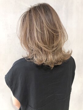 アルバム 渋谷パルコ(ALBUM) ハイライトグラデーション_フリンジウェーブ_ba296842