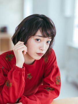 アフェット バイ フラミューム 三軒茶屋(affetto by flammeum) 無造作カールボブ★