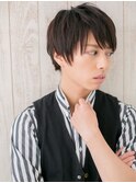 黒髪が◎優等生風★知的くせ毛カットショートI