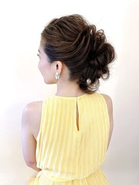 ヘアアンドメイクジップ恵比寿 (Hair＆Make ZIP) ポニーテールアレンジ　ヘアセット