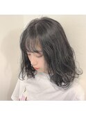 黒髪風ダークグレー☆ブリーチ無しで再現可能