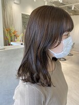 グリーン(green)&nbsp;８トーンの女性らしい艶ブラウン　bymisaki