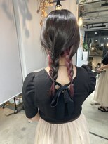 ロク 高田馬場(lok)&nbsp;ピンクバイオレット/こなれツインテール【高田馬場】lok あらい