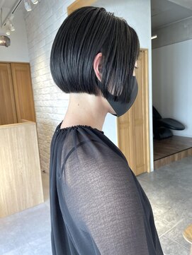 ニア 清澄白河(nir) 〈清澄白河 半個室〉フィットボブ/シアーブラック