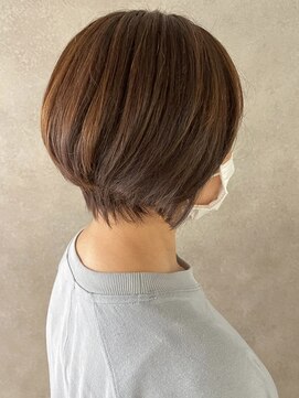 フリップビーアヴェダ(FLIP B AVEDA) 本八幡×ナチュラルブラウン×ショートボブ