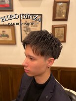 ヒロギンザバーバーショップ 神楽坂店(HIRO GINZA BARBER SHOP)&nbsp;ショートマッシュ