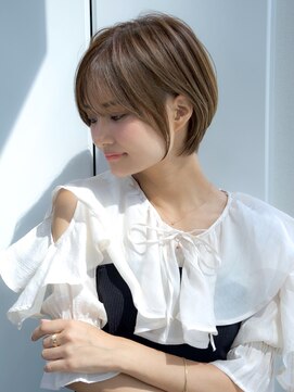 エインアンリー 表参道(AIN.ANLY.) 前髪ありショートボブ20代30代40代【AIN.表参道】川原大地