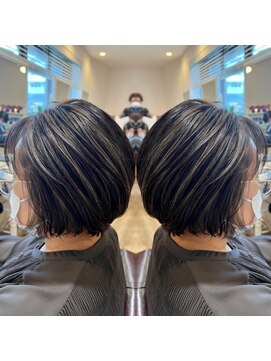 リッチ 横須賀中央店(Rich) 白髪ぼかしハイライト【横須賀中央】