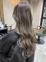 サニー 渋谷(SUNNY) グレーベージュニュアンスカラーアッシュミルクティー