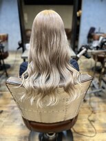 ヘアサロンM 新宿&nbsp;ホワイトベージュカラー