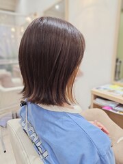 《HAIRZ》平田☆イヤリングカラー外ハネボブ