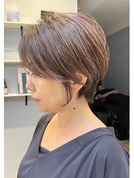 ベルベットヘア 千早店(Velvet hair) エレガントなショートボブ 【福岡 聖容】