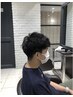 骨格補正似合わせカット＋眉カット＋高濃度炭酸シャンプー 6460