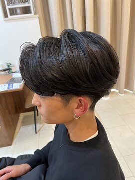アンプヘアー 西京極店(unpeu hair) 韓国風センターパート